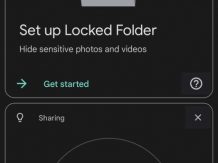 The "locked folder" in the Google Photos app appears on more devices