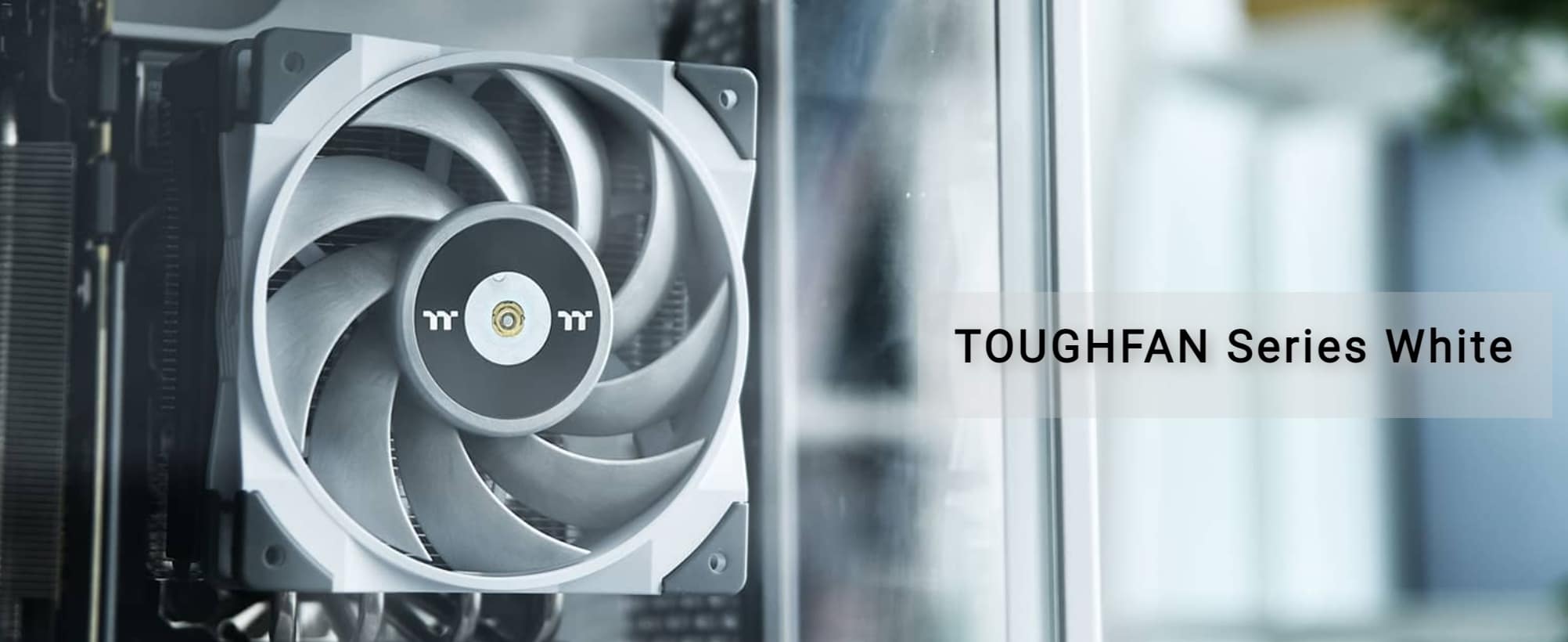 Thermaltake Introduces Its TOUGHFAN 12 White Fans