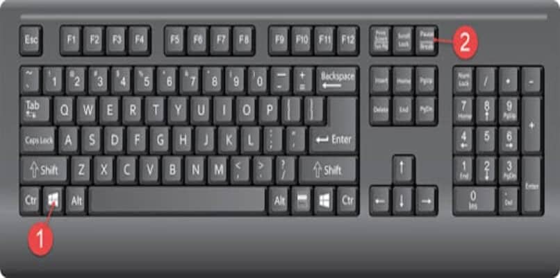 keyboard combinations open system settings
