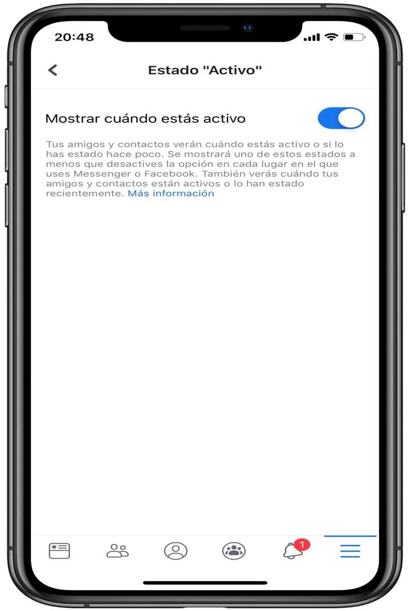steps to disable active status mobile device