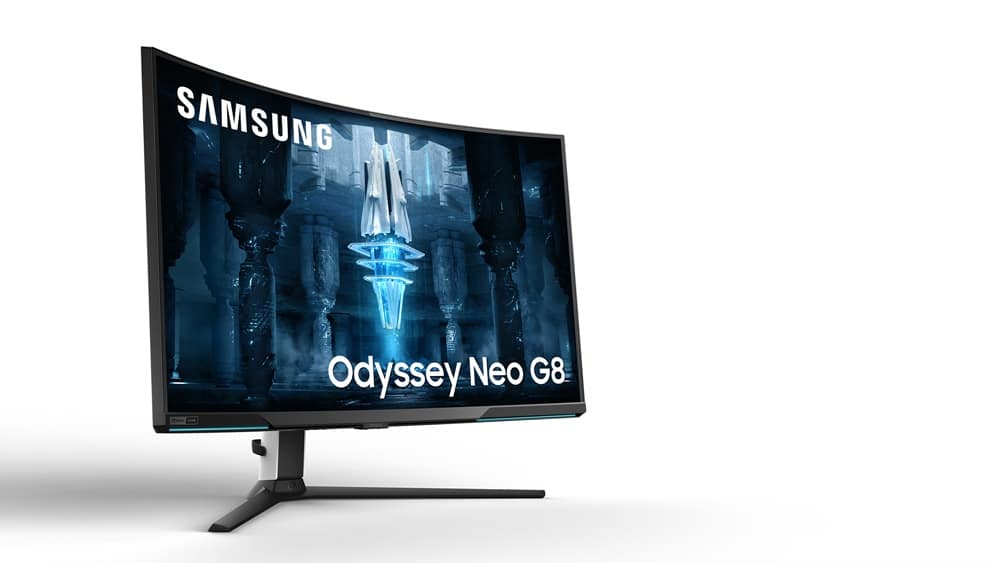 Samsung presents its Odyssey Neo G8 monitor, the first 4K @ 240Hz monitor with MiniLED display