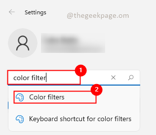 Color Filetrs Min