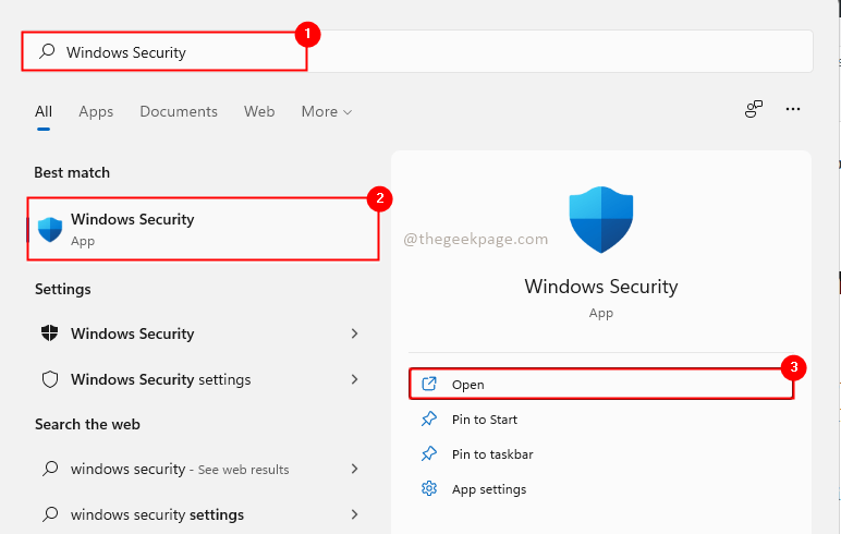 Minimal Windows security