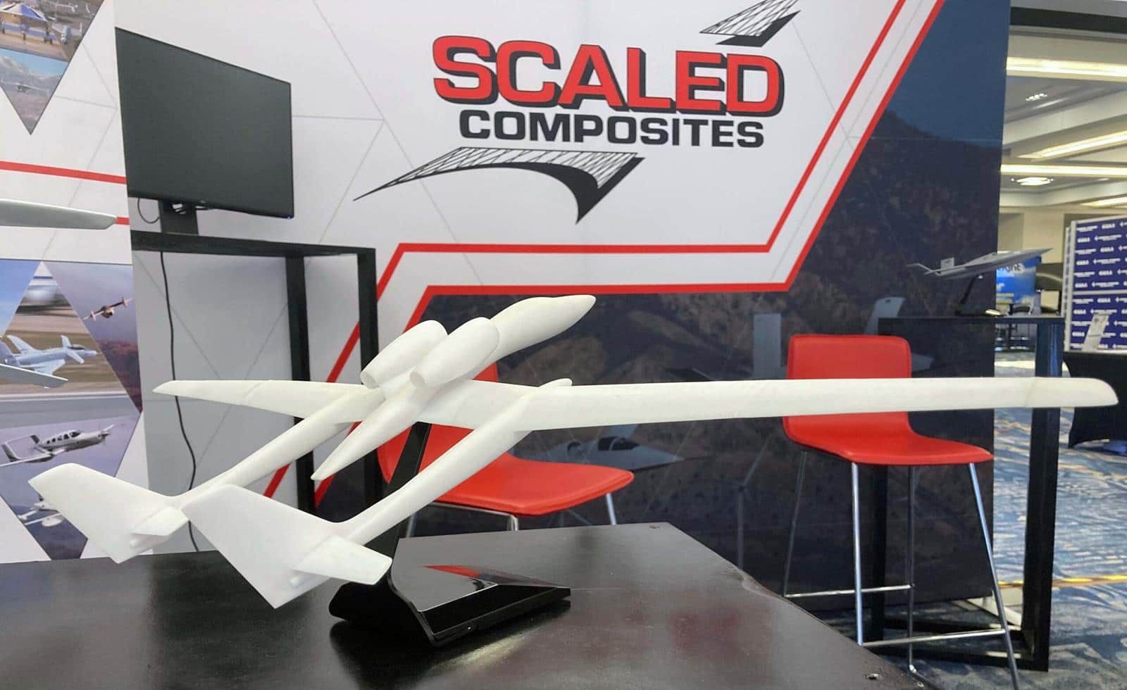 Modular and optionally unmanned - this is the Model 412 Encore drone from Scaled Composites