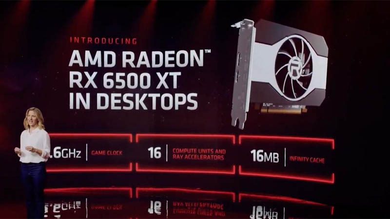 Asrock confirms that the Radeon RX 6500 XT uses a PCI-E 4.0 x4 interface