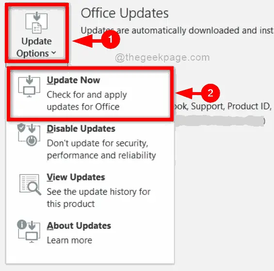 Update now Outlook 11zon