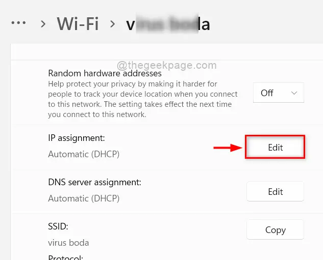 Edit 11zon Wifi IP settings