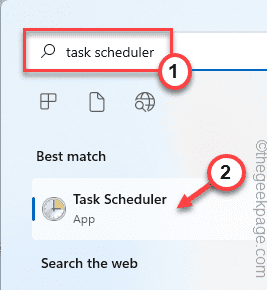 Minimal task scheduler