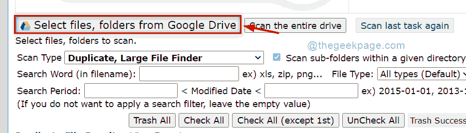 Select Drive 11zon file folders