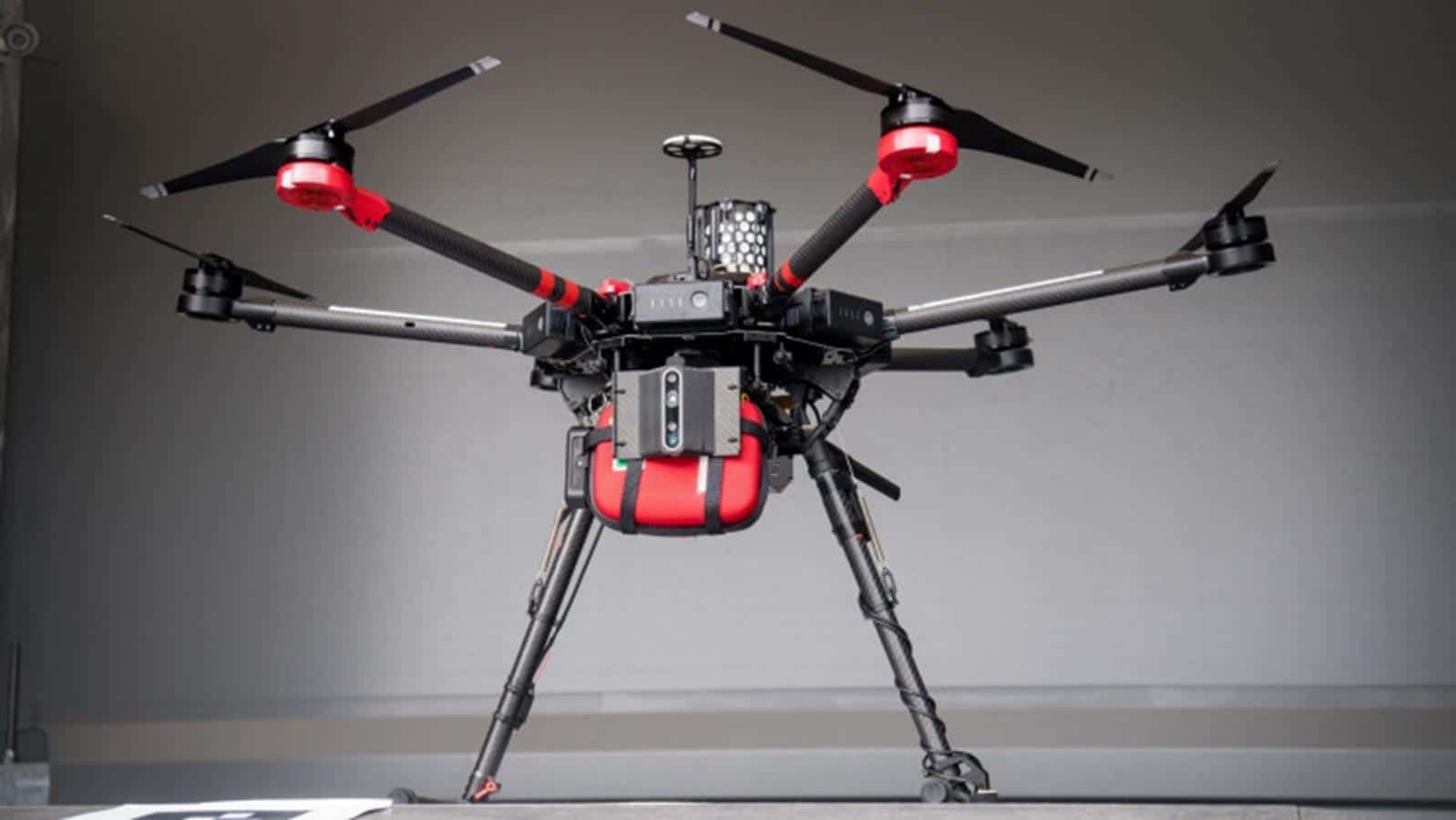 For the first time in history, a drone saved a patient from a heart attack