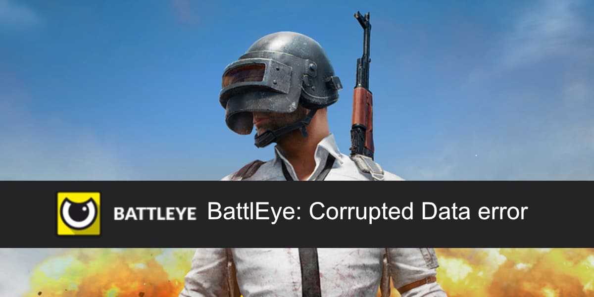 BattlEye: error de datos dañados