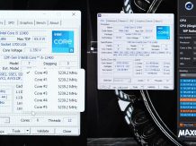 Successful overclocking of Intel Core i5-12400.  5.2 GHz and 33% higher performance