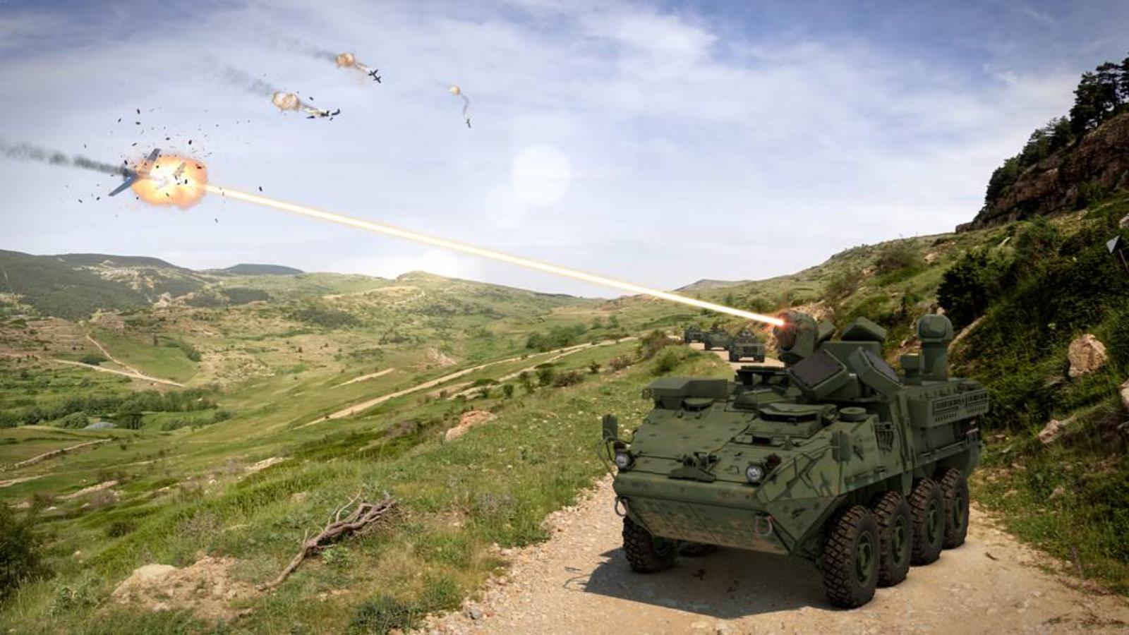 The first military Stryker vehicles with a 50-kilowatt laser are coming