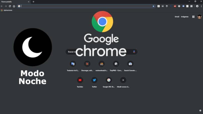 google chrome dark or night mode