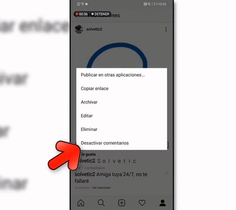 disable comments on instagram posts
