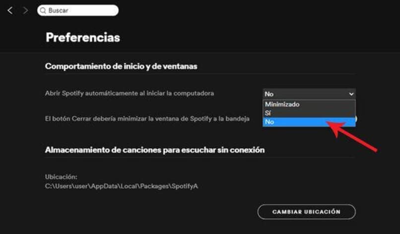 prevent spotify from starting automatically from the platform