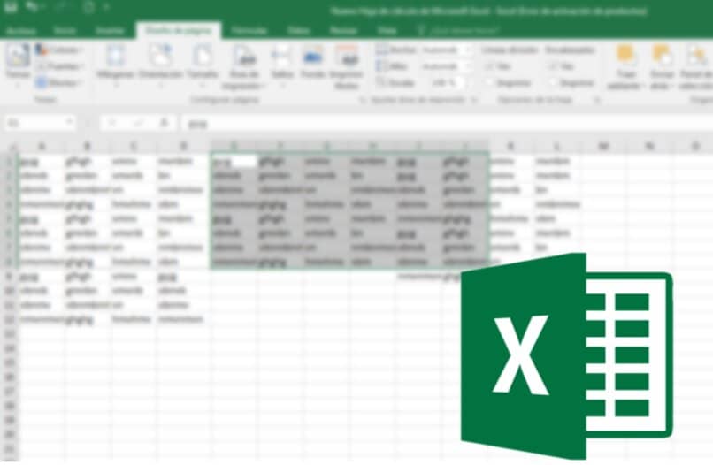 specific printing area in excel