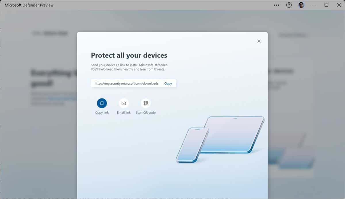 Microsoft Defender Preview: Install on other devices