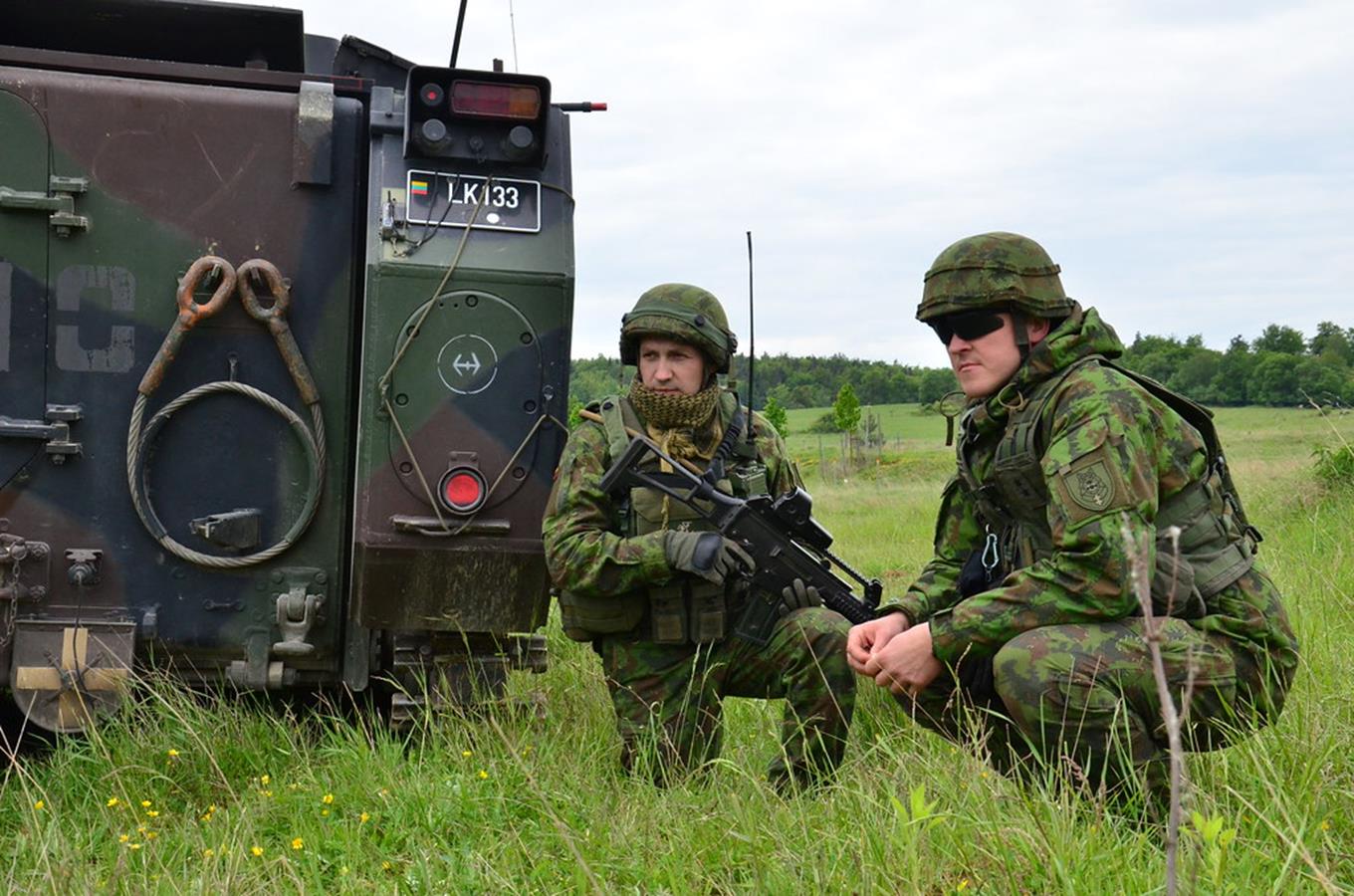 The situation in the world forced Lithuania to react.  The Lithuanian army will accelerate modernization