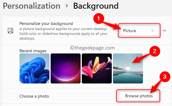 Personalization Background Select Image Min