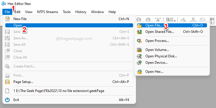 14 Optimized open file