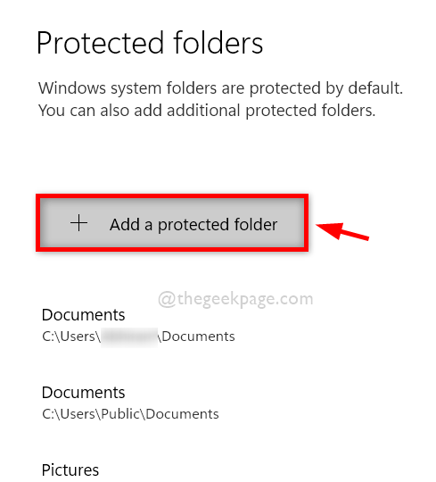 Add 11zon Protected Folders