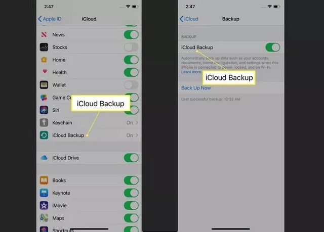 How to backup iPhone with iCloud