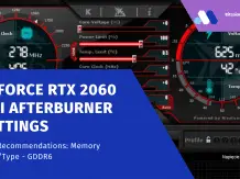 Geforce rtx 2060 msi afterburner settings