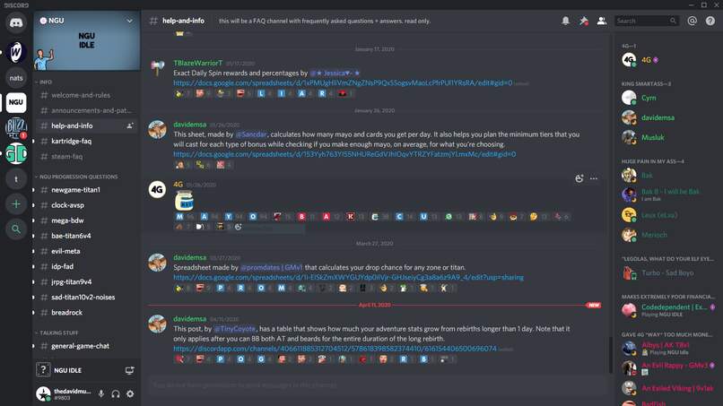 discord chats to change format