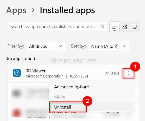 Uninstall 11zon apps