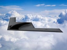 The B-21 Radier bomber is on the road.  It is expected to rise later this year