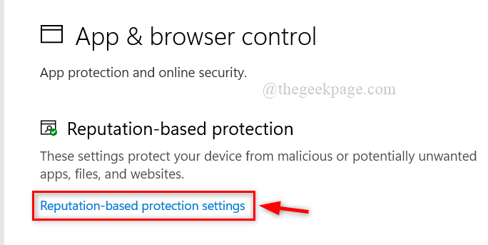 11zon reputation-based protection settings