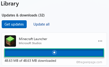 Minecraft launcher update minute