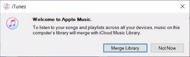Usa Apple Music in Windows 10
