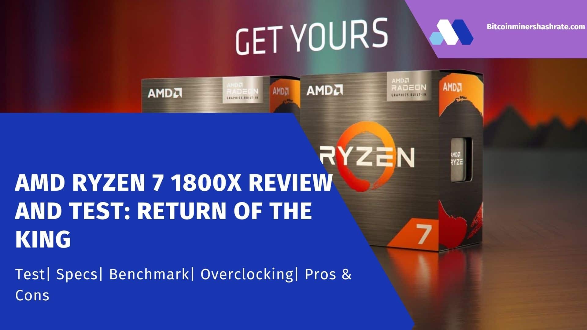 AMD Ryzen 7 1800X Review Processor