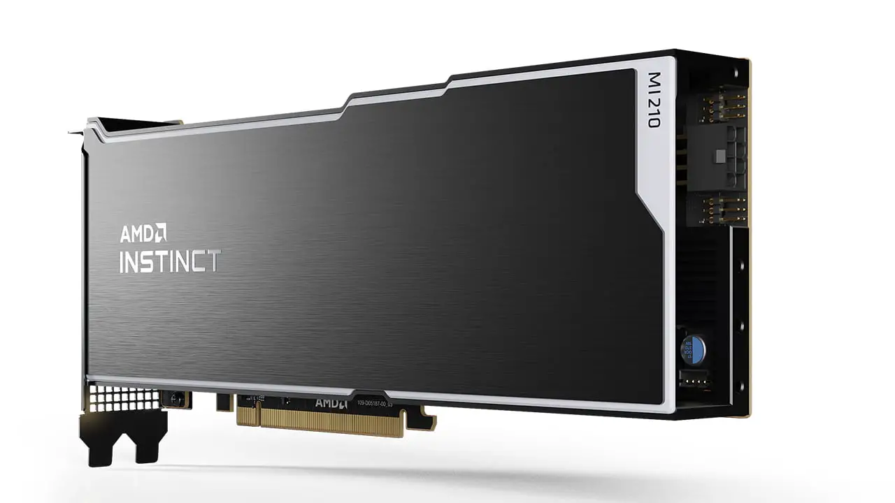 AMD introduces the Instinct MI210 accelerator, CDNA 2 architecture in PCI Express format