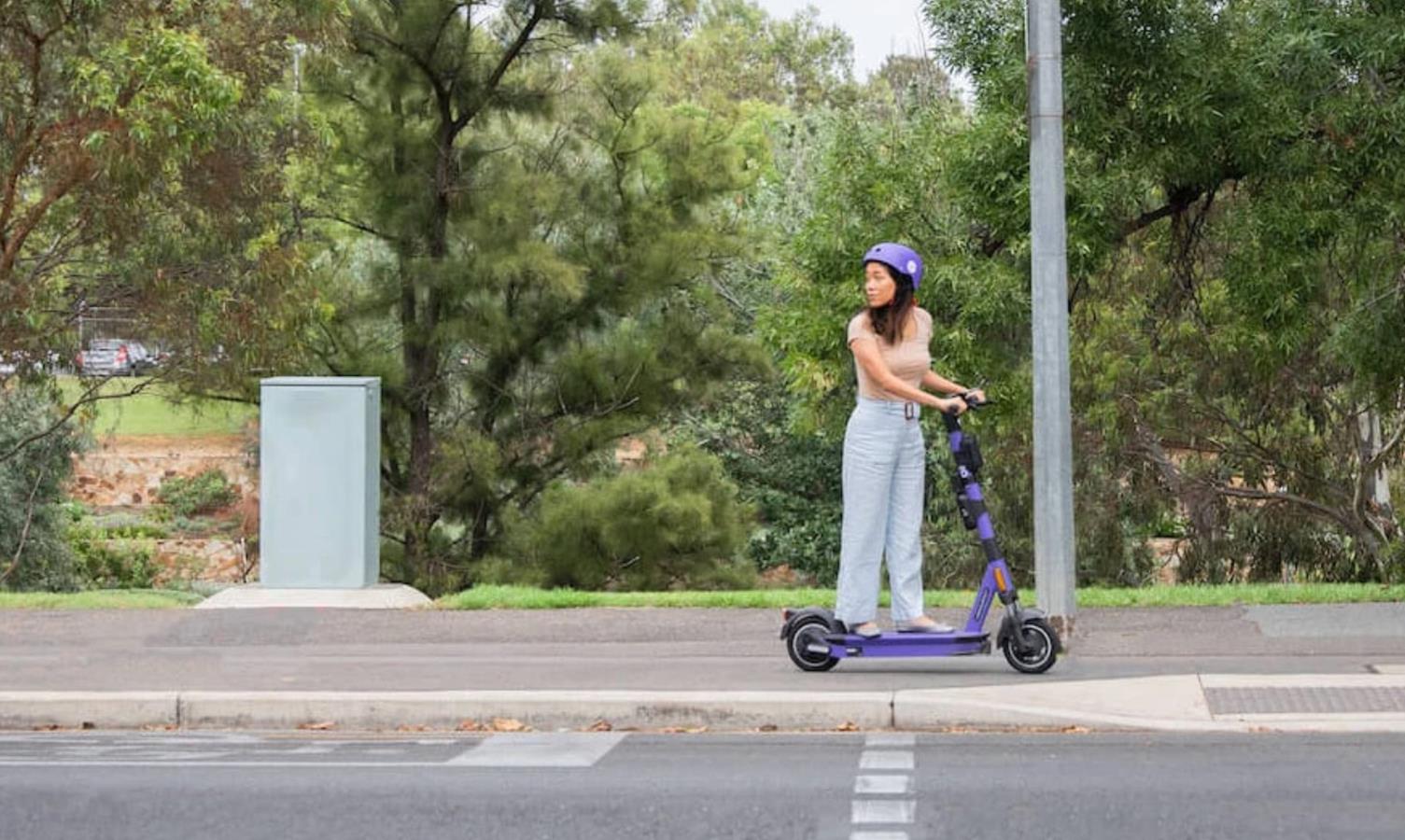 Artificial intelligence upholding the law.  Pedestrian Shield already restricts scooter users