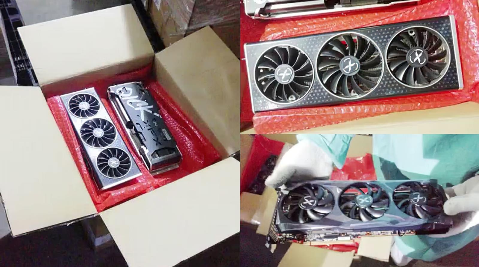 Chinese customs officers took over 5,840 XFX graphics cards for over PLN 13 million