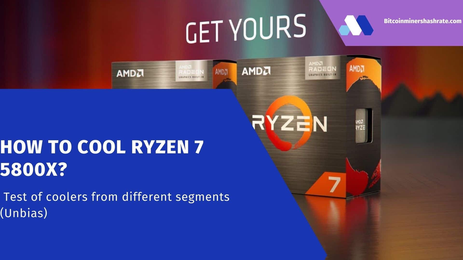 How to cool Ryzen 7 5800X?