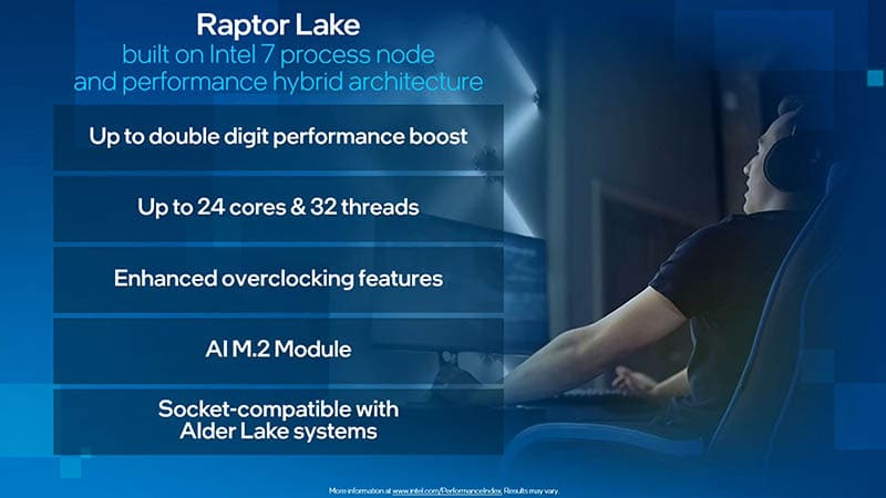 Intel confirms that Raptor Lake will have up to 24 cores and 32 threads, will be compatible with LGA 1700
