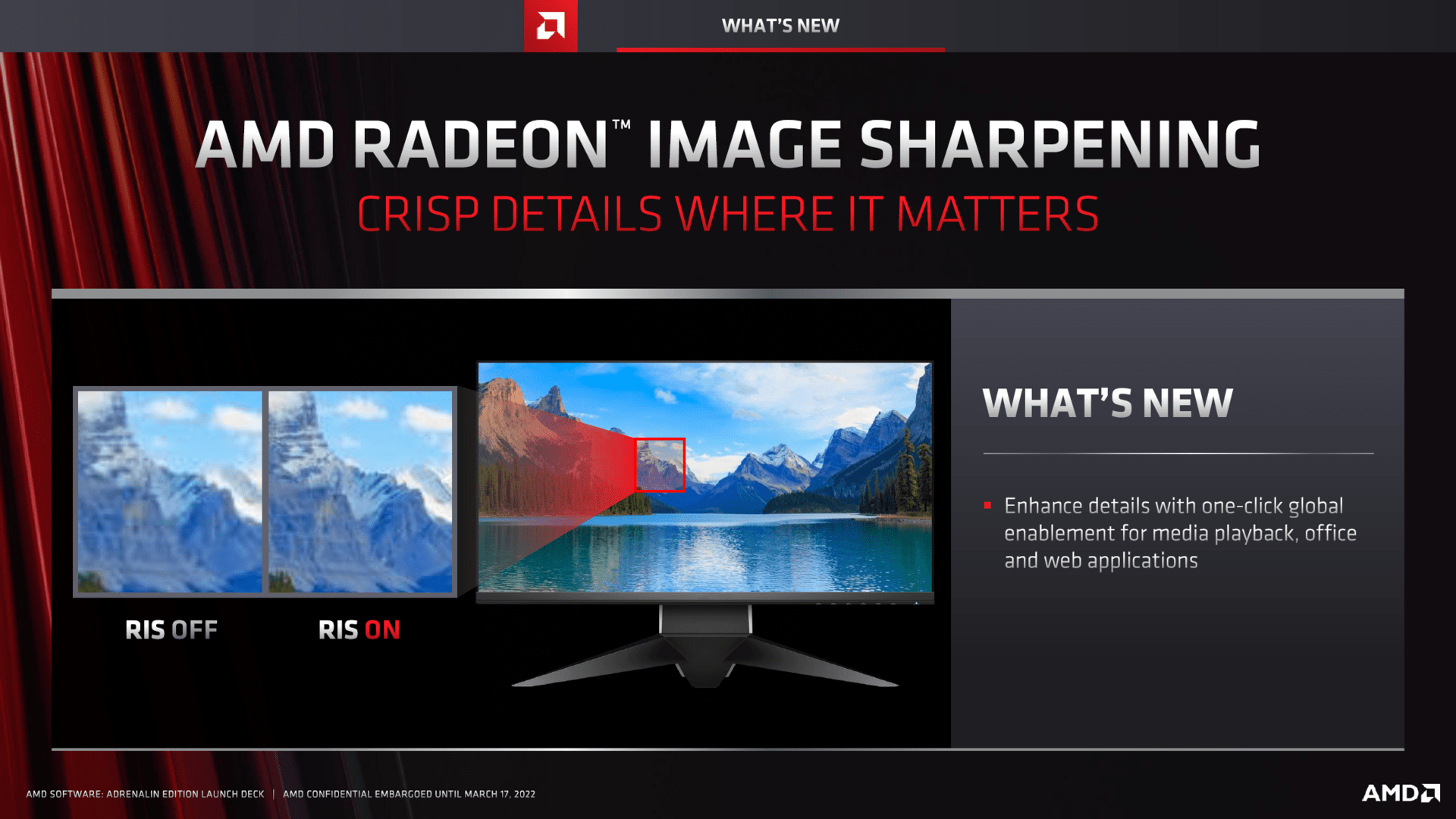 AMD RIS now also on the desktop