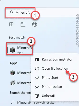 Minecraft open file location minute