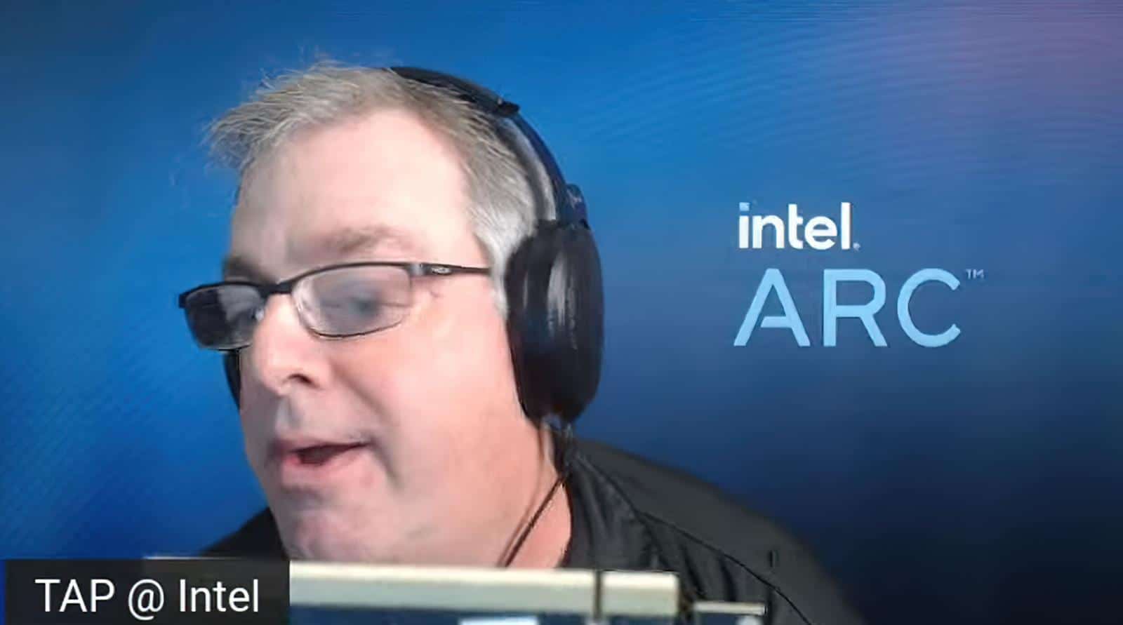 Intel Arc graphics card with 450 watts?  The company showed a prototype by accident