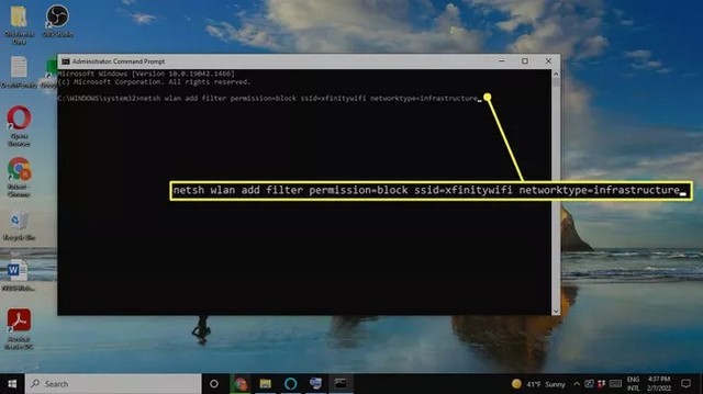 How to block a Wi-Fi network in Windows