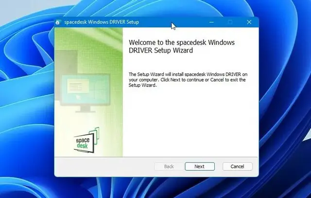 Install Spacedesk on your Windows PC