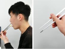 Japanese scientists have developed electric sticks to combat excess salt