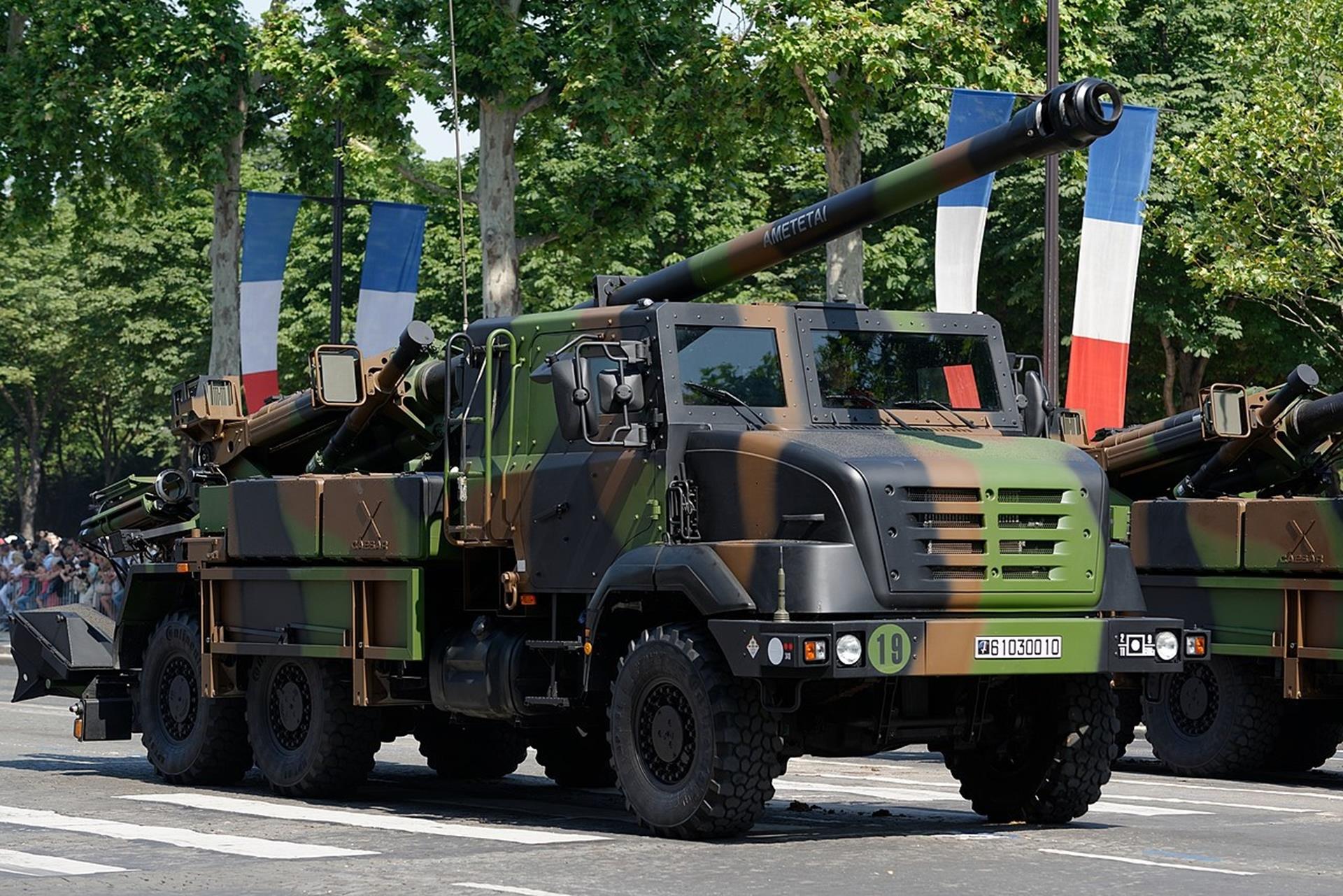 French modern Caesar howitzers for Ukraine.  The delivery is now certain