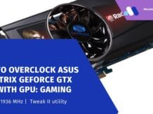 How to overclock ASUS ROG Strix GeForce GTX 1080 with GPU