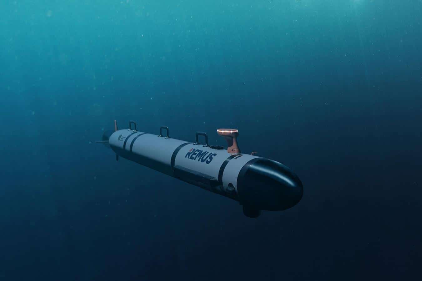 REMUS 300 wins SUUV.  Here is a small next-generation US Navy underwater drone