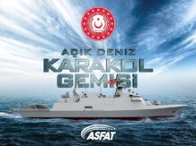 The construction of the Turkish Hisar-class patrol vessel is underway